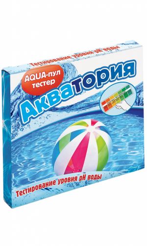 АКВАТОРИЯ AQUA-пул-тестер — Для тестирования уровня pH воды