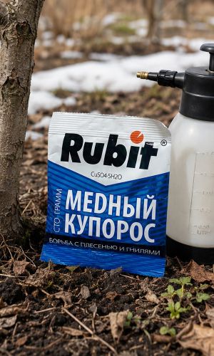 RUBIT Медный купорос, от болезней растений, 100 г