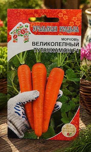 Морковь ВЕЛИКОЛЕПНЫЙ ТУТАНХАМОН F1