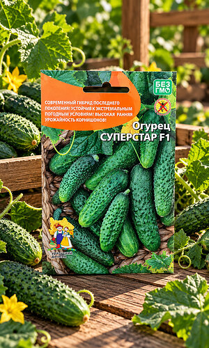 Огурец СУПЕРСТАР F1
