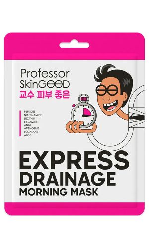 Professor SkinGOOD Утренняя маска для лица Drainage Mask — Улучшает лимфодренаж и микроциркуляцию крови, способствуя уменьшению отёчности!