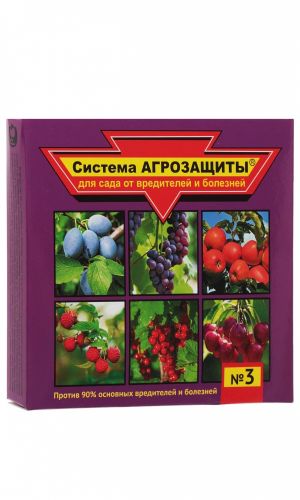 Система АГРОЗАЩИТЫ БИО №3 — Для сада от вредителей и болезней БИО-защита урожая!