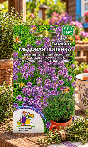 Тимьян МЕДОВАЯ ПОЛЯНКА