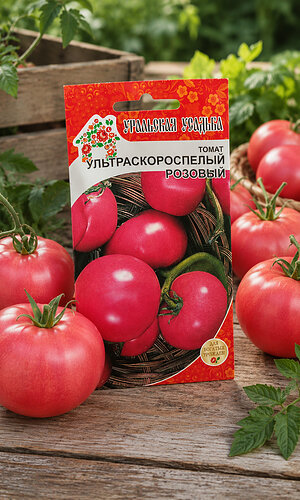 Томат УЛЬТРАСКОРОСПЕЛЫЙ РОЗОВЫЙ