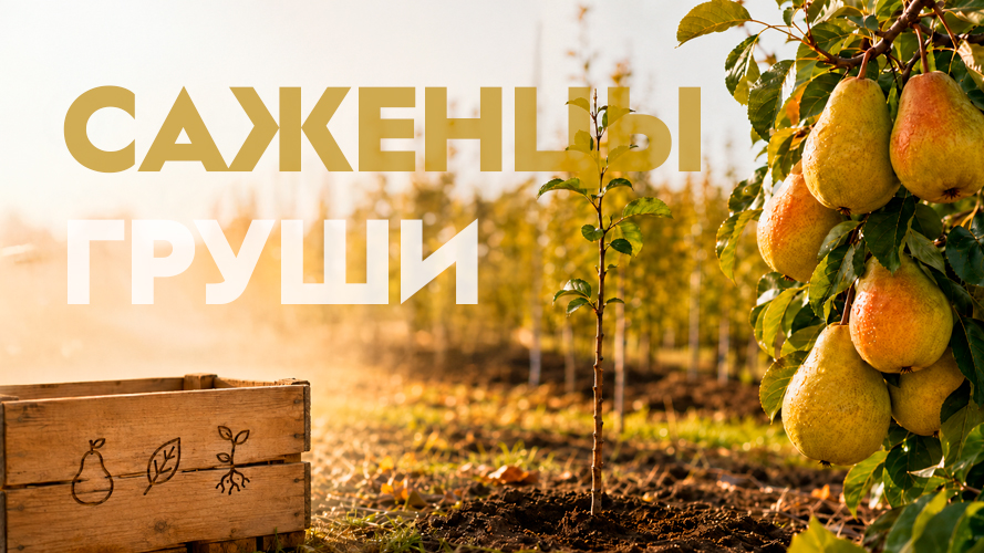Саженцы груши. Заказ на осень 2026
