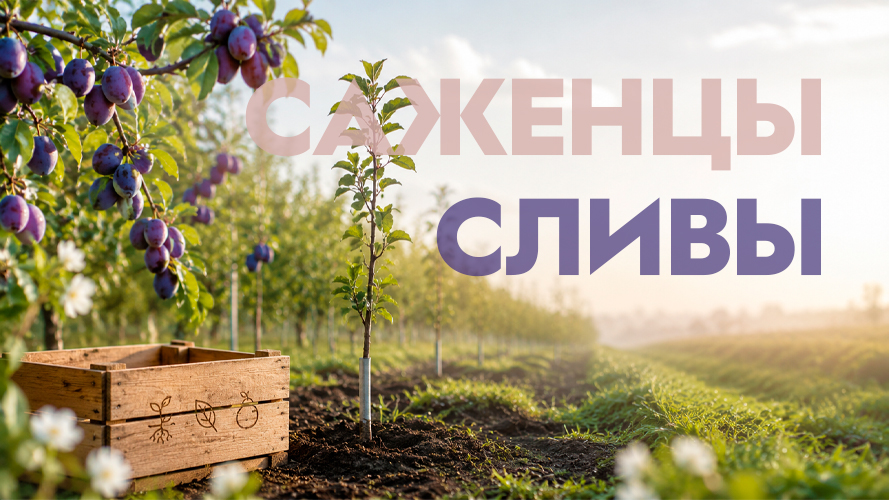 Саженцы сливы. Заказ на осень 2026